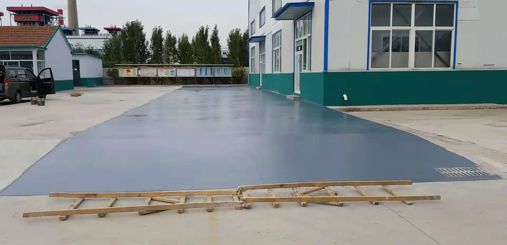 潍坊车间厂房地坪漆修补翻新